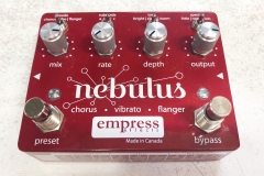 Empress Effects Nebulus chorus, vibrato, flanger