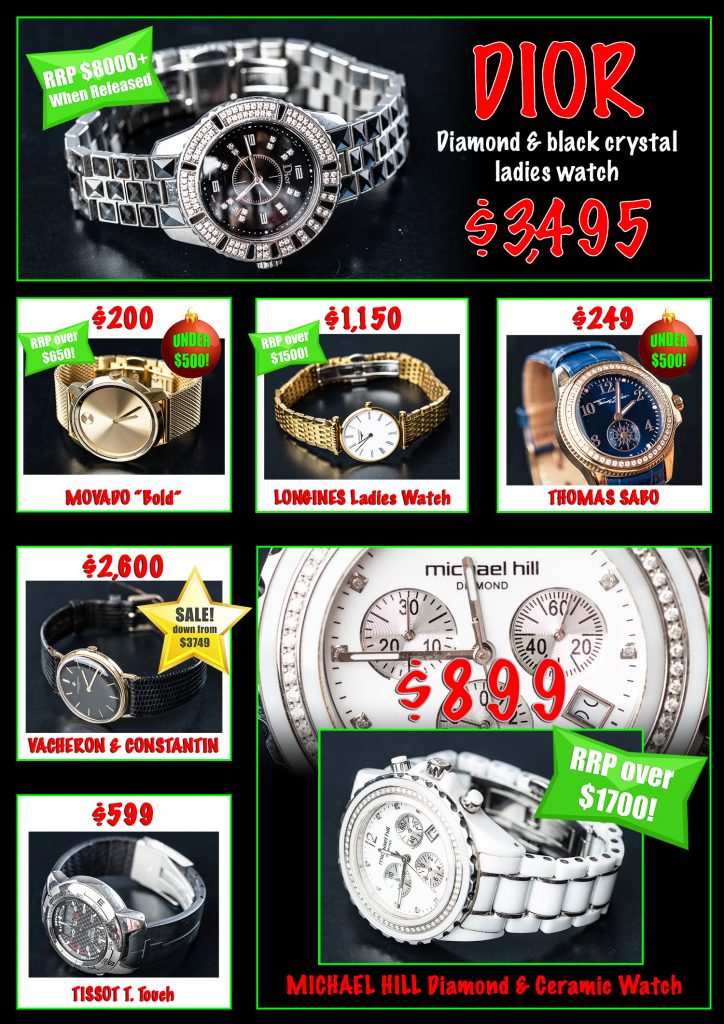 2018 Christmas catalogue - watches